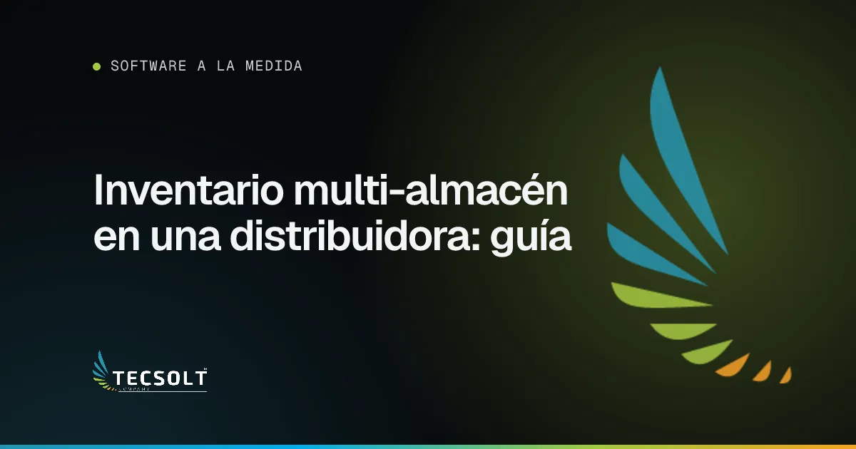 Portada del artículo: Inventario multi-almacén en una distribuidora: guía